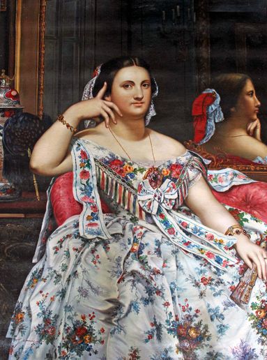 Madame Moitessier 1857