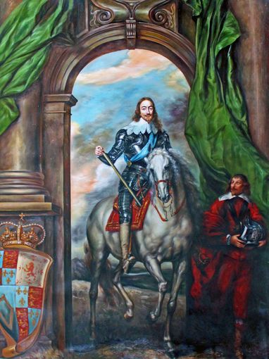 Charles I with M. de St. Antoine 1633