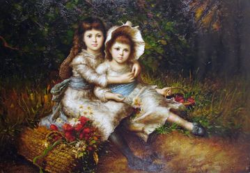 Cecile and Adela 1884