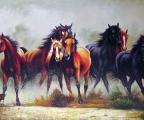 Galloperende heste
