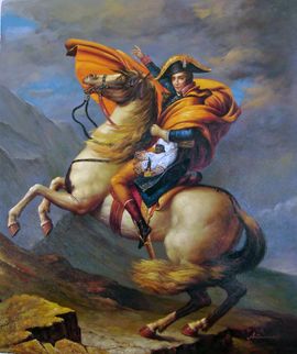 Napoleon Crossing the Alps 1801