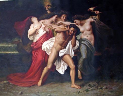 Les Remords d’Oreste - Orestes fortrydelse 1862