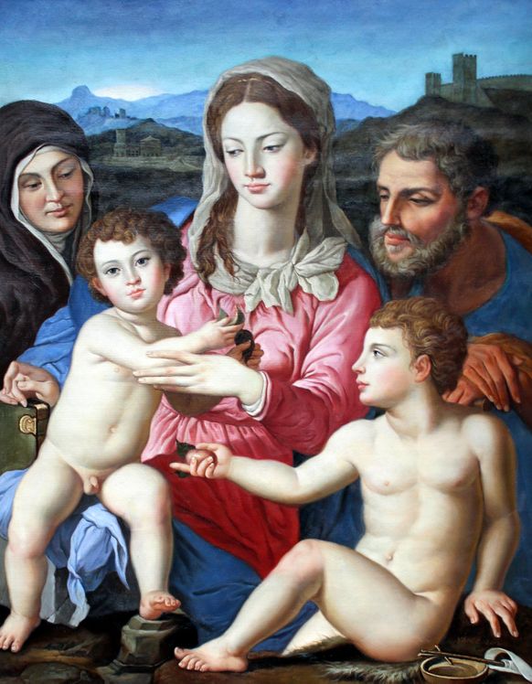 Holy Family with St. Anne and the Infant St. John the Baptist