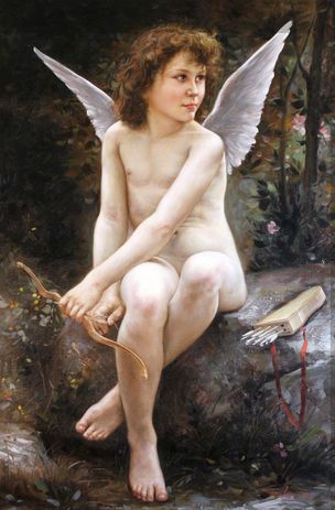 Amour á l'affût - Cupid på jagt 1890